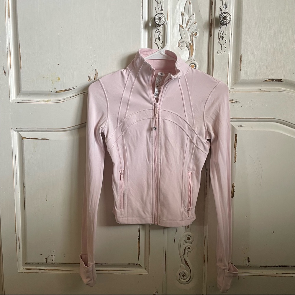 lululemon athletica Light Pink Define Jacket